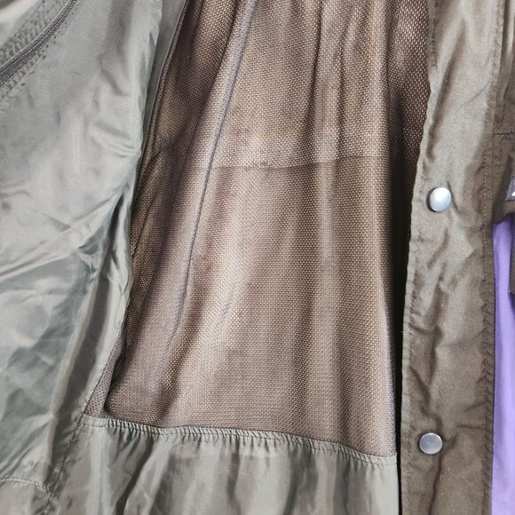 Taiga Gore-Tex Jacket Men's Large Purple Hooded Full Zip Nylon Rain Outdoor Ski - Picture 8 of 16